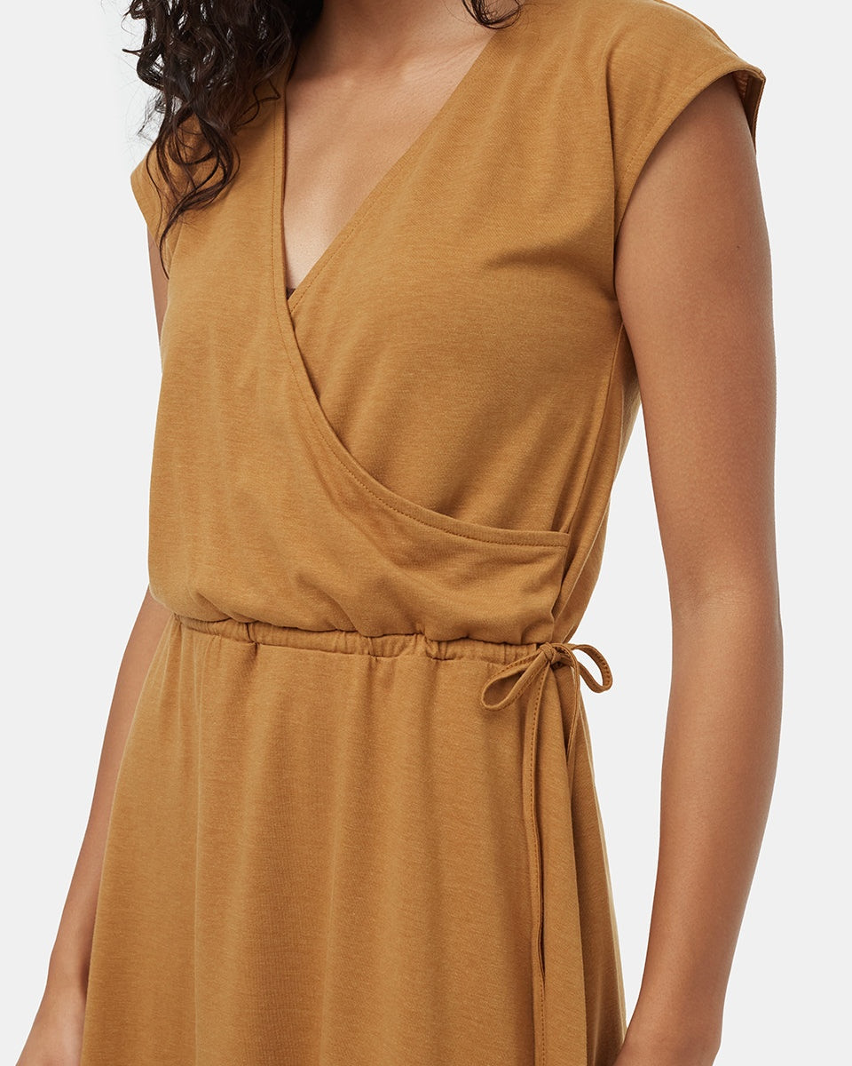 tentree TreeBlend Wrap Front Dress - Women's