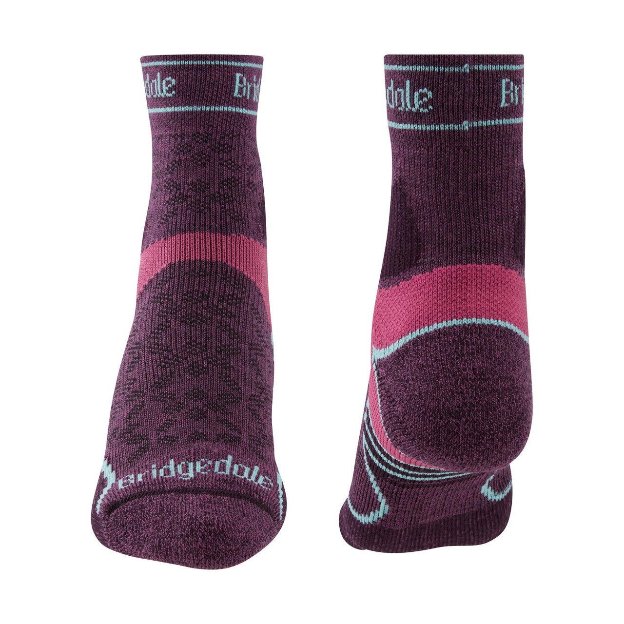 Bridgedale Trail Run Lightweight T2 Merino Sport 3/4 Crew Socks - Women's