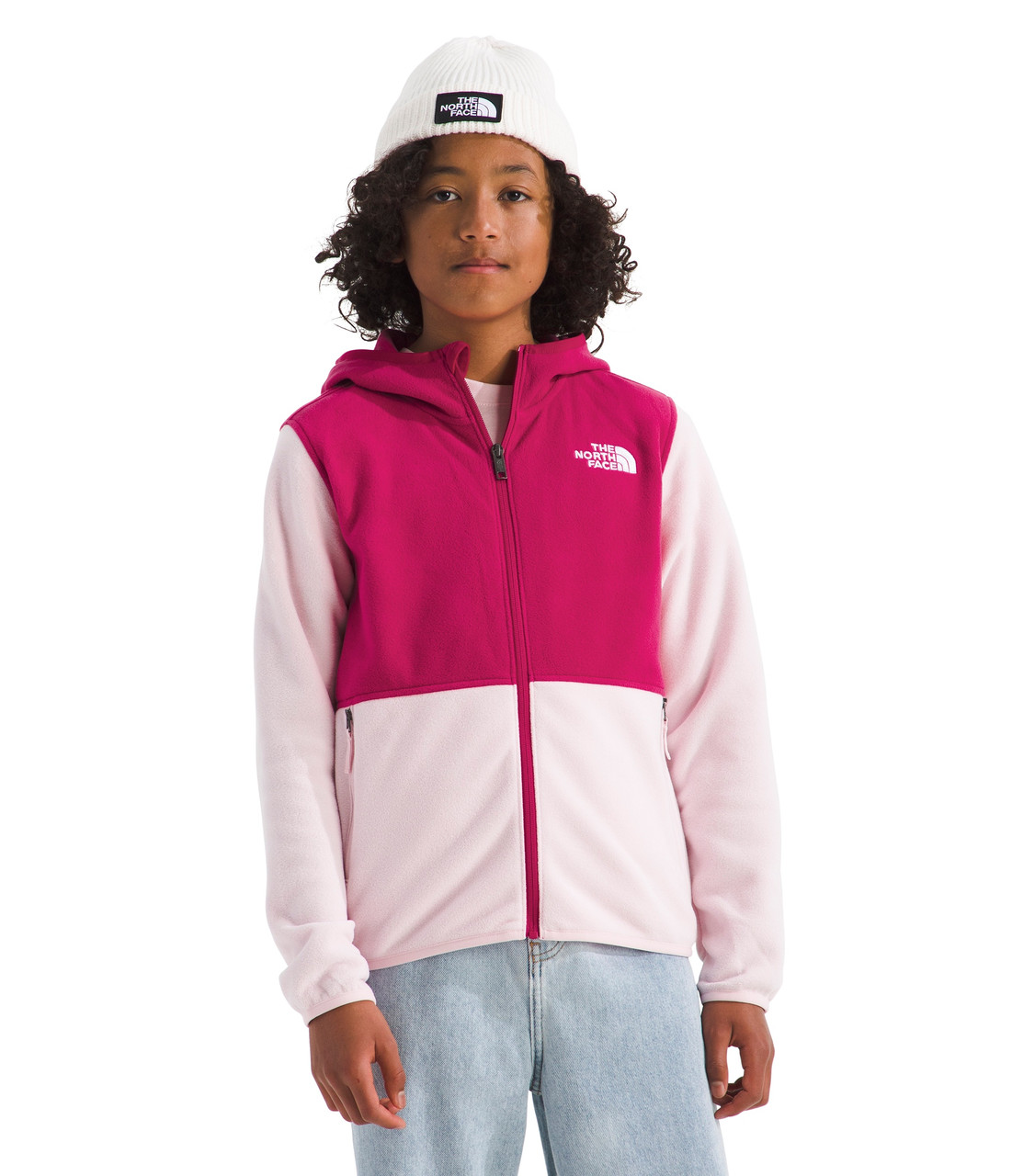 The North Face Glacier Full Zip Hooded Jacket - Youths