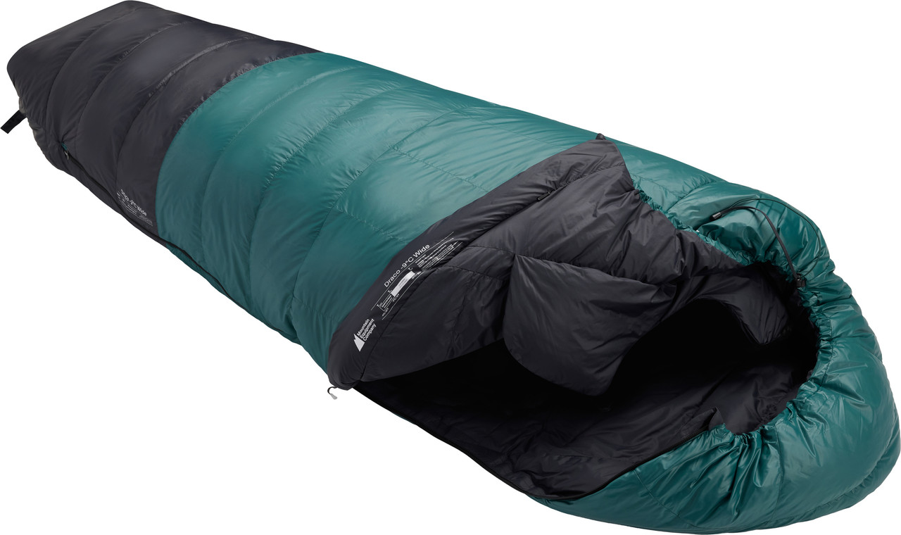 MEC Draco -9C Wide Down Sleeping Bag - Unisex