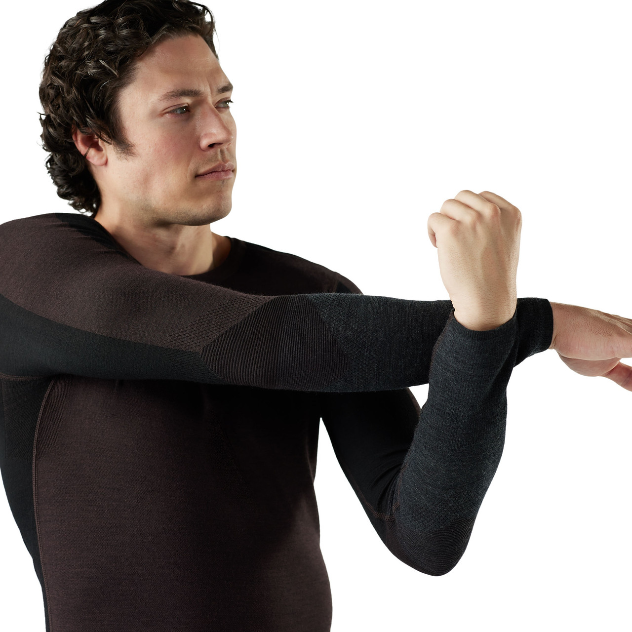 Smartwool Intraknit Thermal Merino Base Layer Colorblock Crew - Men's