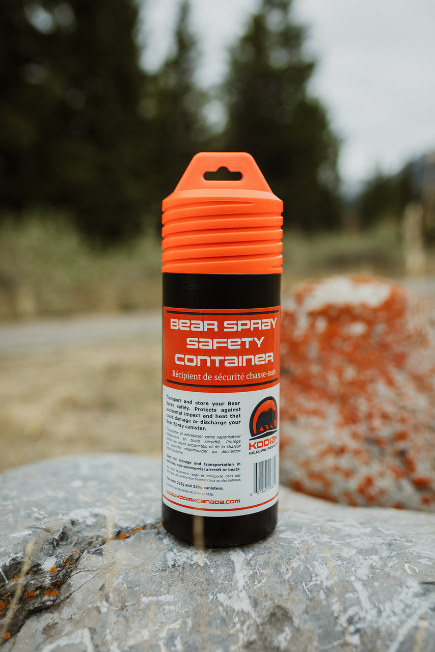 Kodiak Bear Spray Safety Travel Container