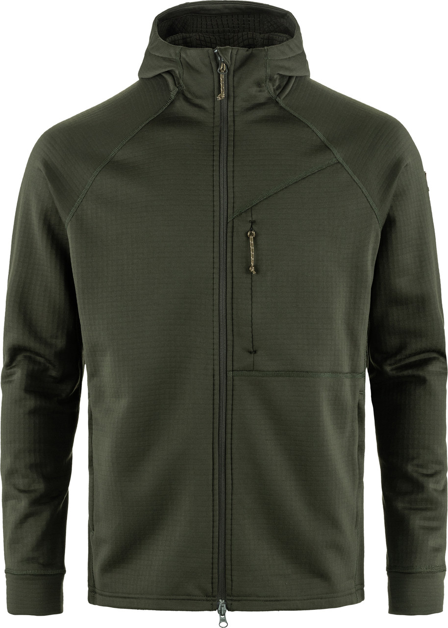 Fjallraven Abisko Grid Fleece Hoodie - Men's