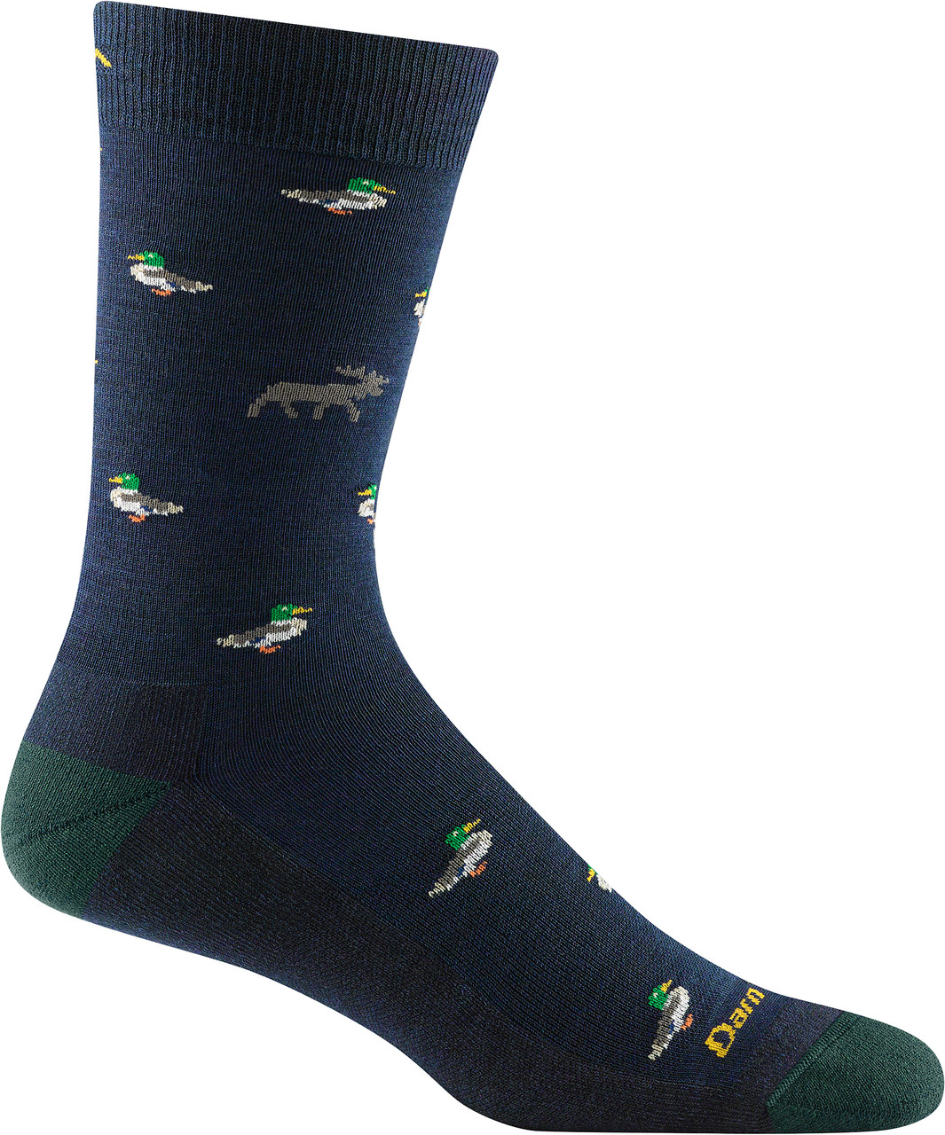 Darn Tough Duck Duck Moose Lightweight with Cushion Crew Socks - Unisex