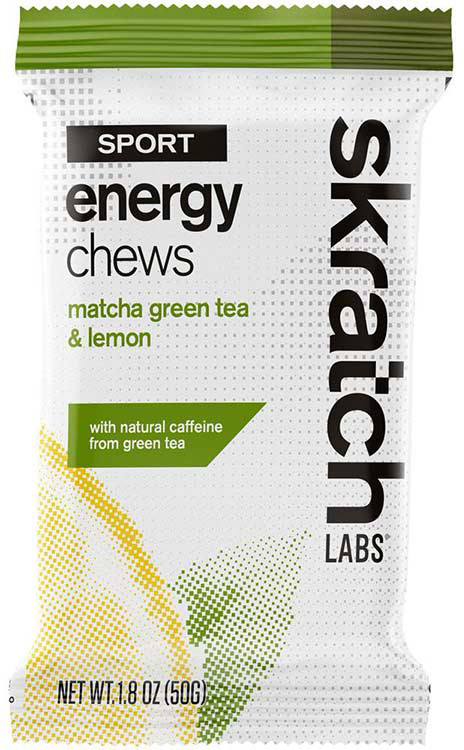 Skratch Labs Energy Chews Matcha Green Tea and Lemon