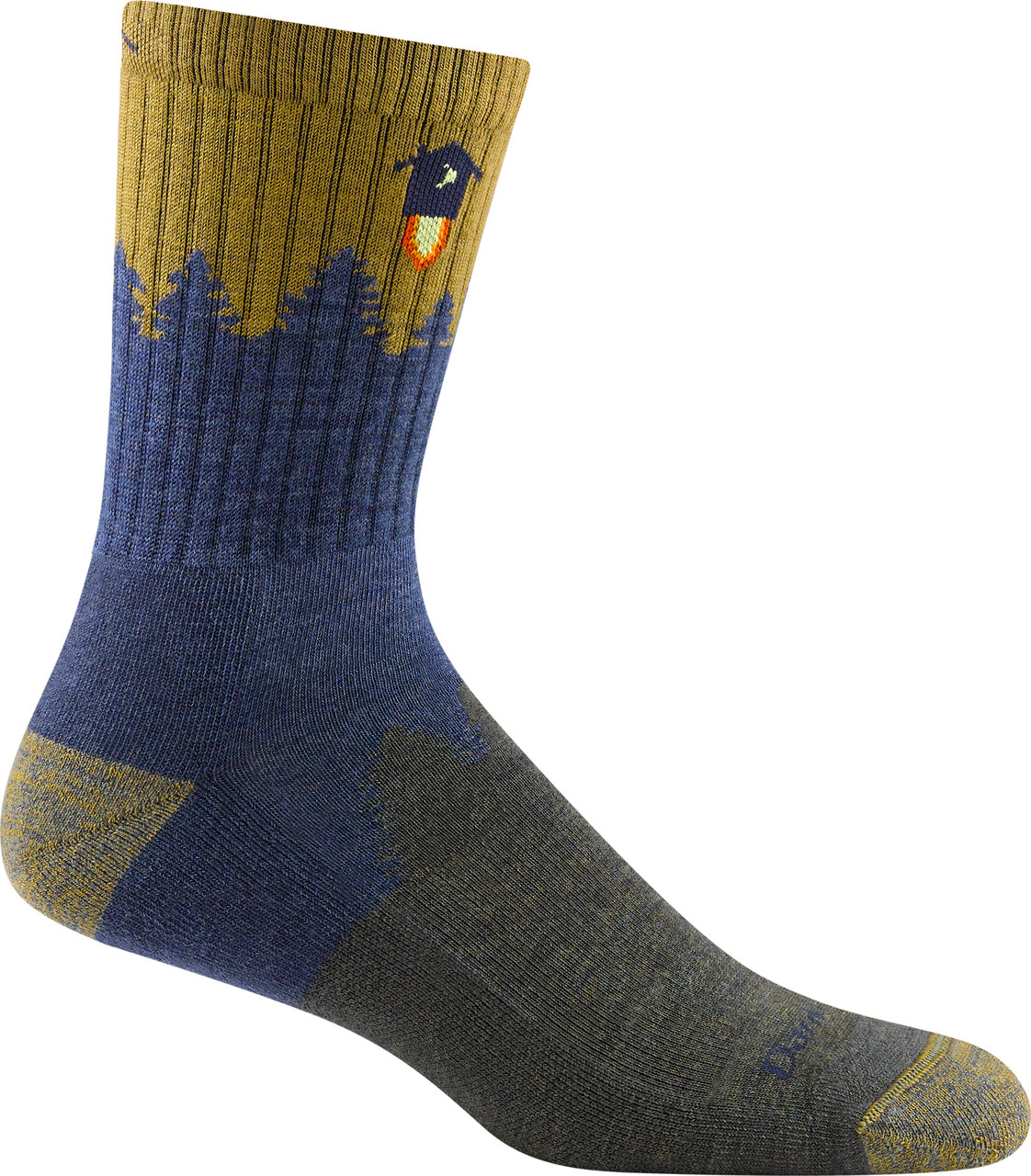 Darn Tough Number 2 Midweight Cushion Micro Crew Socks - Unisex