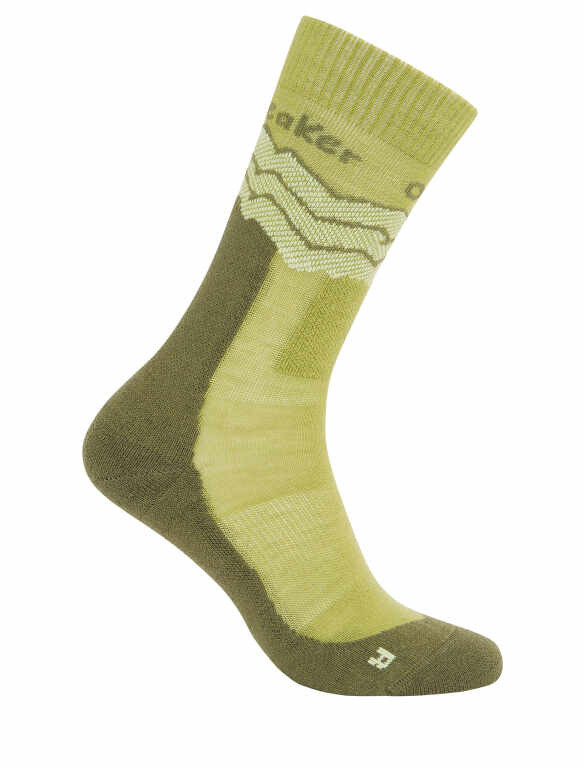 icebreaker Hike+ Medium Crew Across the Peaks Socks - Women's