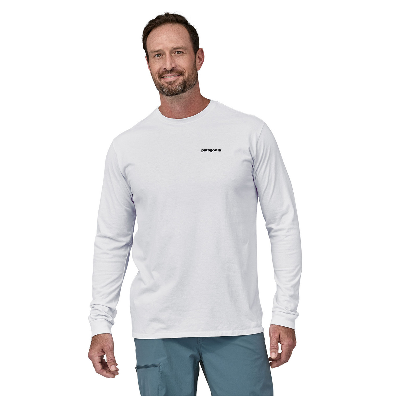 Patagonia P-6 Logo Responsibili-Tee Long Sleeved Shirt - Men's