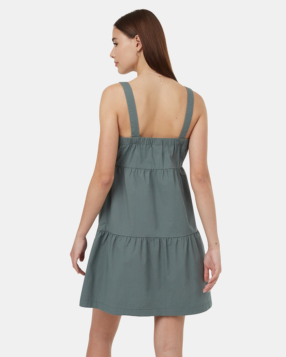 tentree EcoStretch Cotton Tiered Dress - Women's