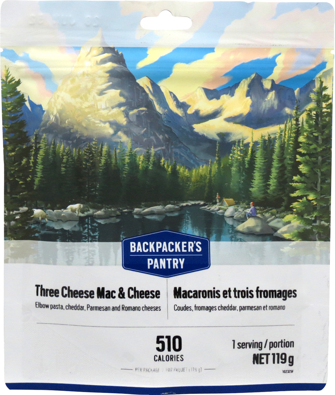 Backpacker's Pantry Three Cheese Mac  & Cheese