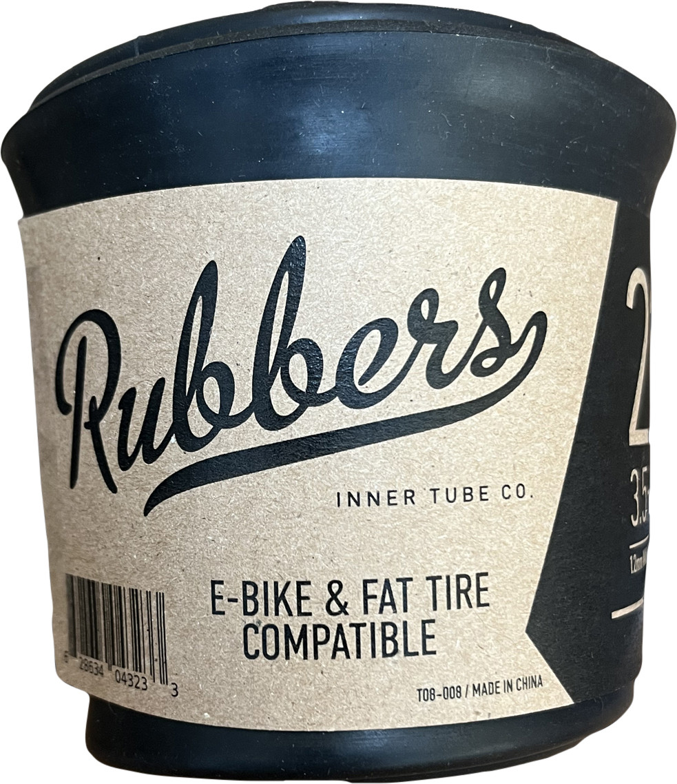 Rubbers 20" x 3.5-4.0" E-bike/Fat Tire (35mm Schrader Valve)