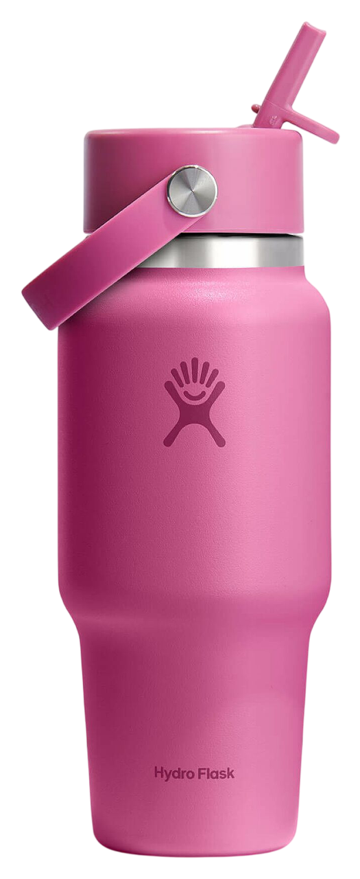 Hydro Flask Wide Mouth Flex Straw Cap Travel Bottle 710ml