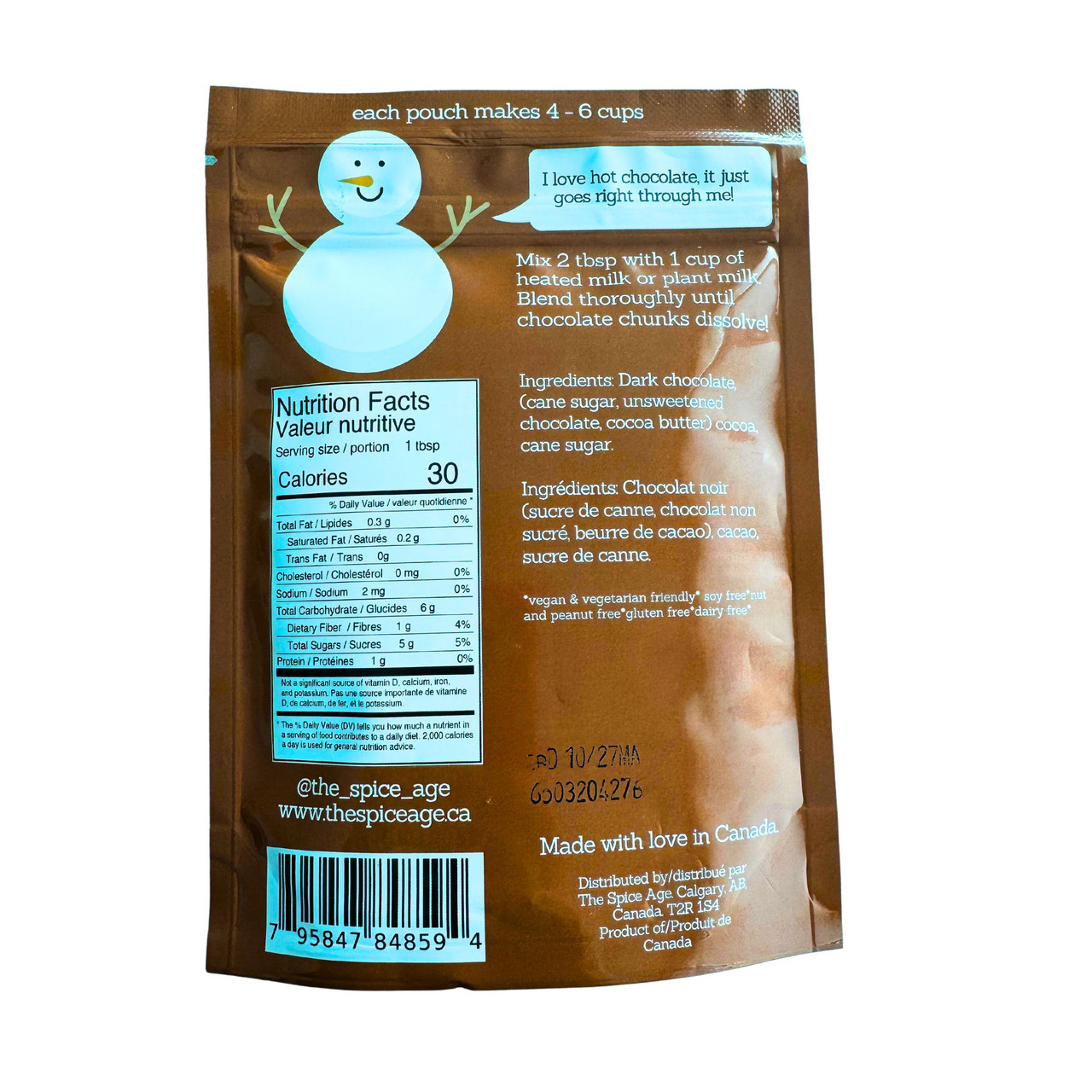 The Spice Age Gourmet Hot Chocolate