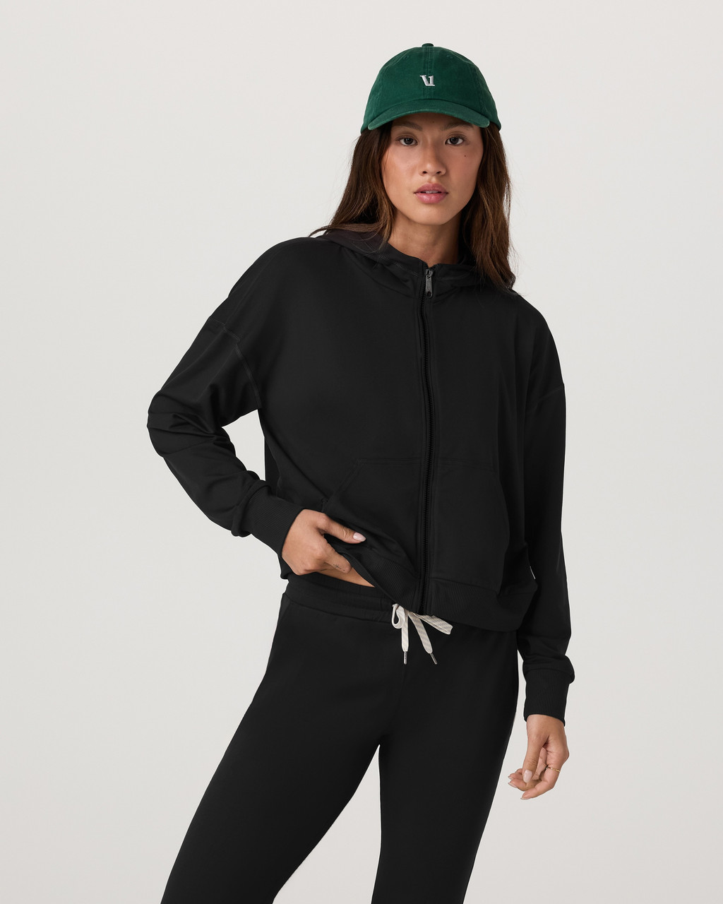 Vuori Halo Modern Full Zip Hoodie - Women's