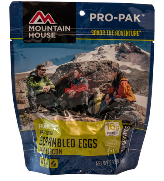 Mountain House Precooked Eggs with Bacon