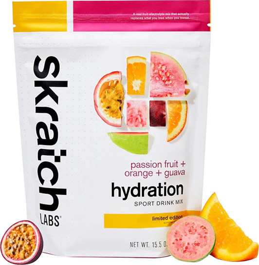 Skratch Labs Sport Hydration Drink Mix Passion Fruit Orange and Guava