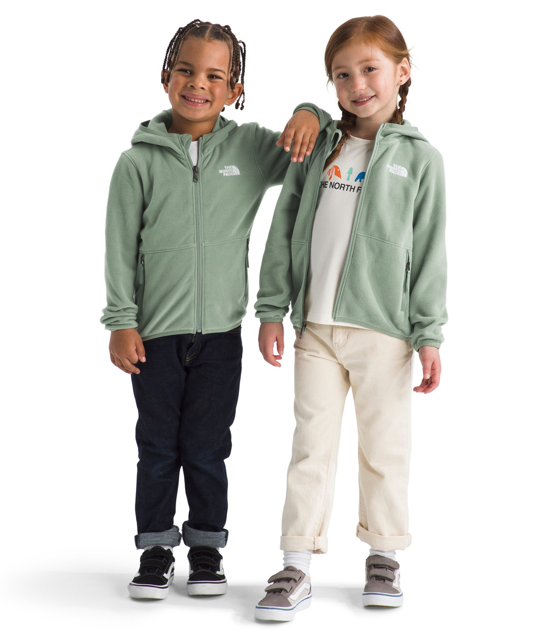 The North Face Glacier Full Zip Hoodie - Children