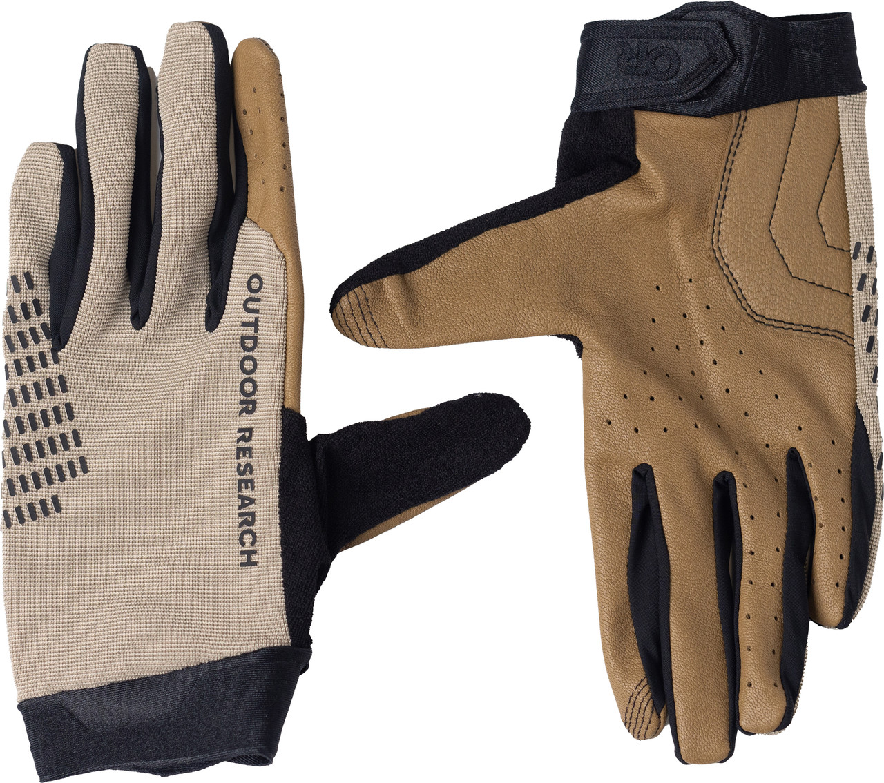 Outdoor Research Freewheel Leather Palm Bike Gloves - Unisex