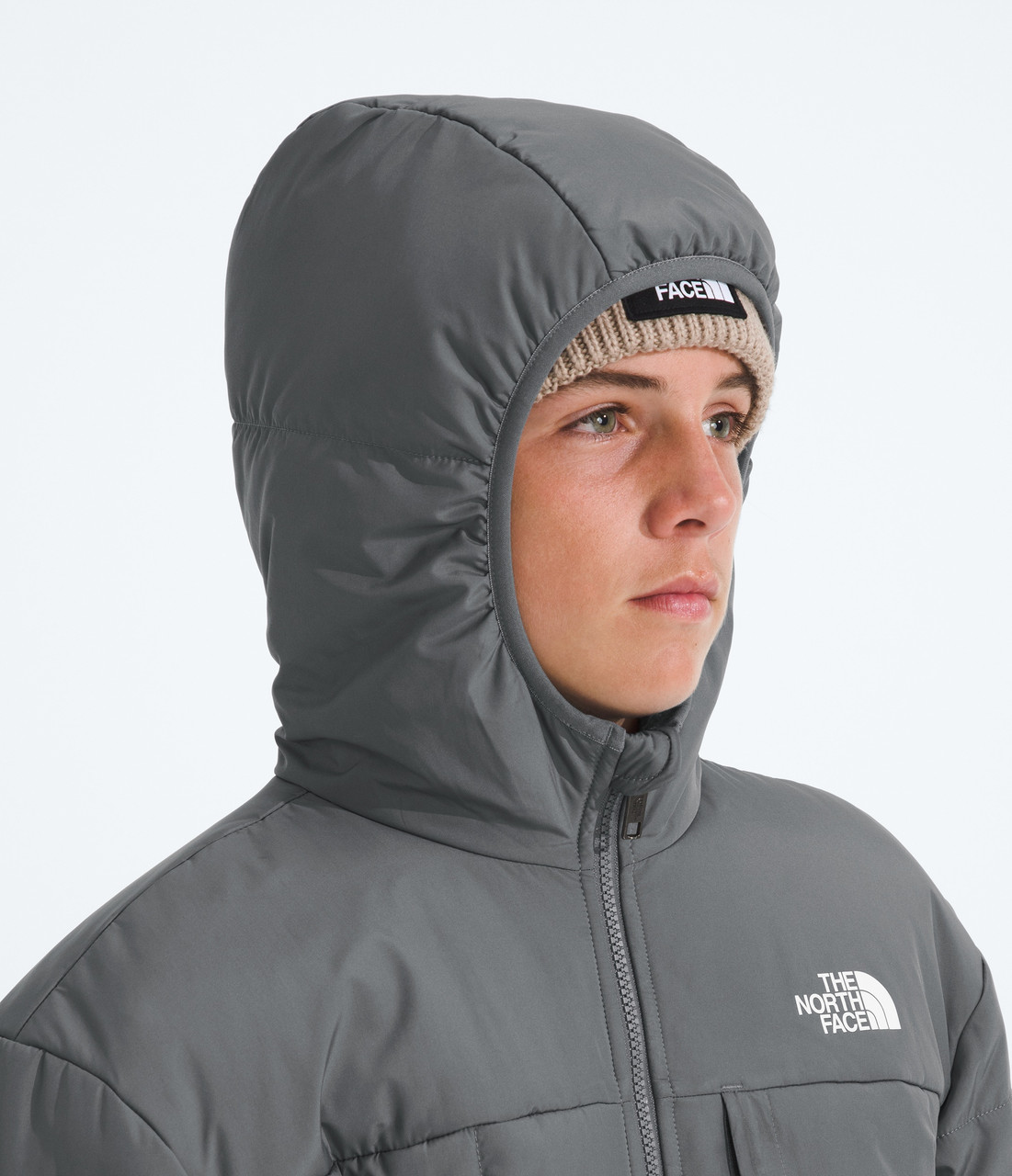 The North Face Reversible Shasta Full Zip Hooded Jacket - Boys' - Youths