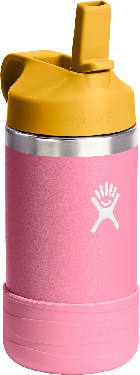 Hydro Flask Wide Mouth Straw Lid and Boot Bottle 355ml - Children to Youths