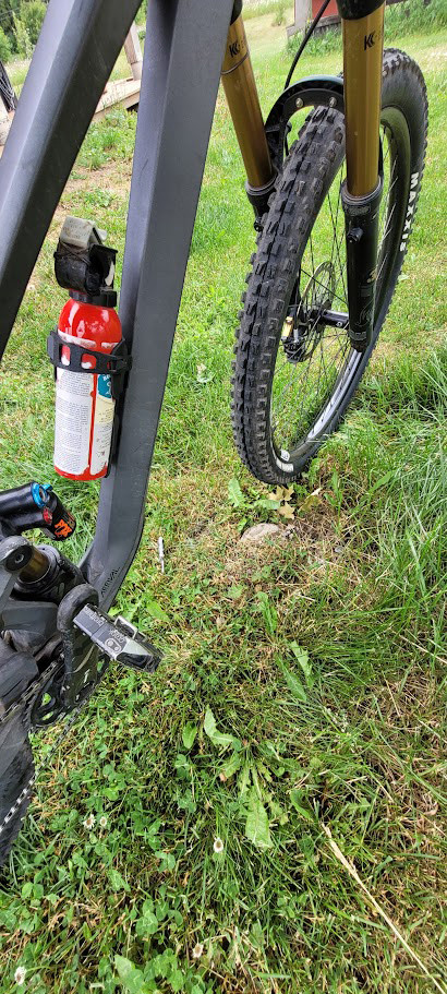 Ghostrider Equipment Bike Direct Mount Spray Holder 2.0