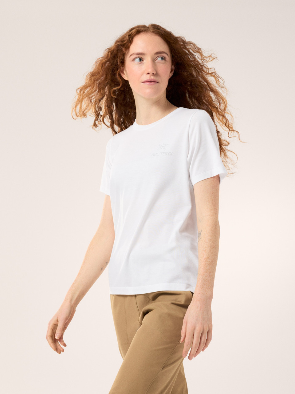 Arc'teryx Kragg Cotton Emblem Crew Short Sleeve - Women's