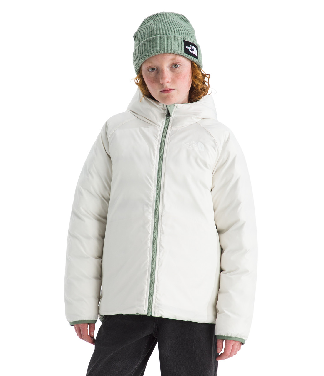 The North Face Reversible Perrito Hooded Jacket - Girls' - Youths