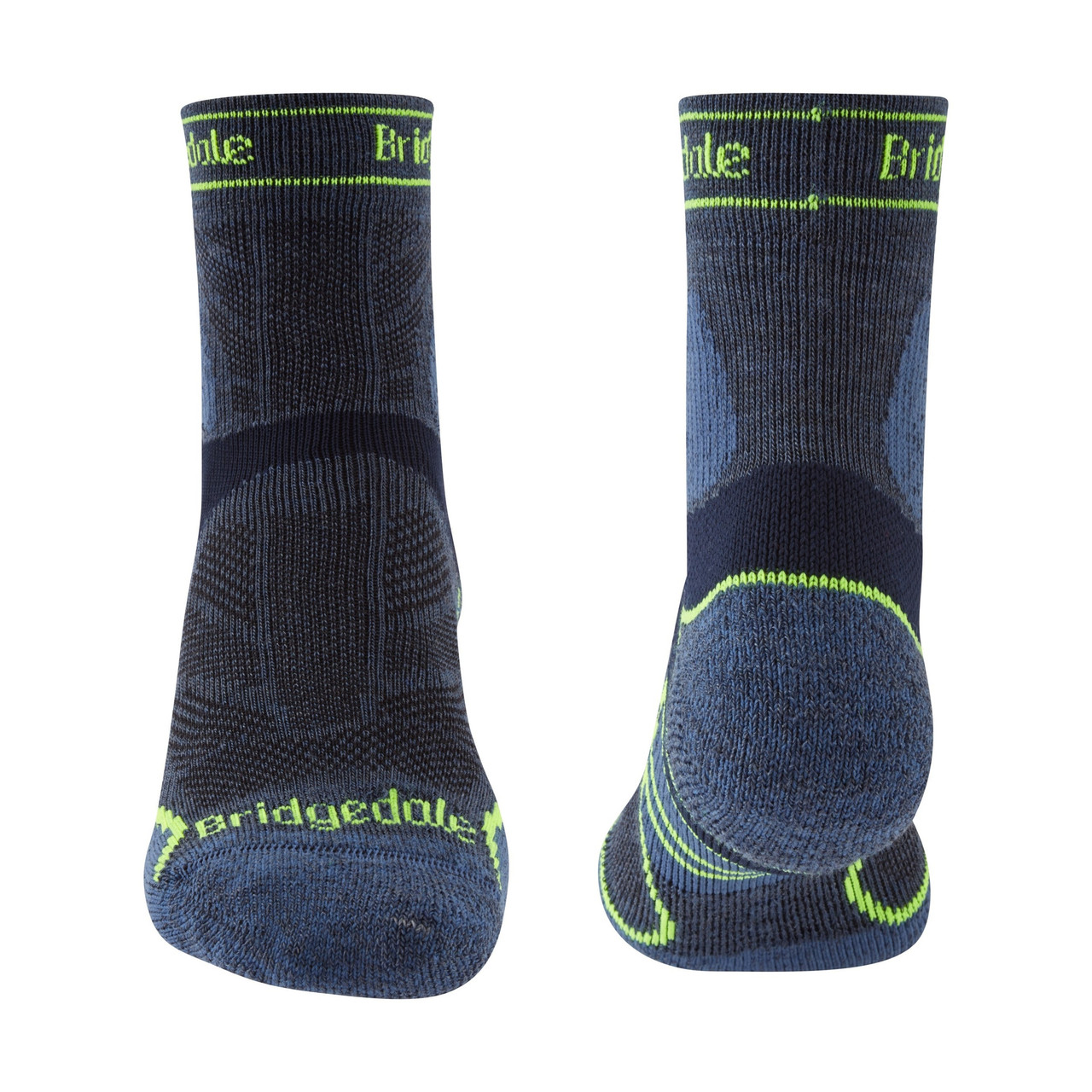 Bridgedale Trail Run Lightweight T2 Merino Sport 3/4 Crew Socks - Men's