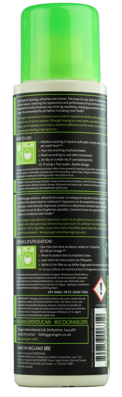 Grangers Performance Wash Concentrate 300ml