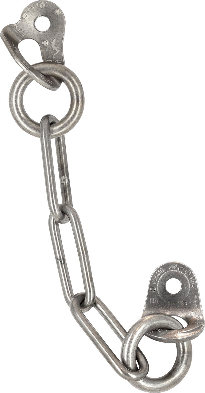 Fixe 316 SS Belay/Rap Station 3/8"