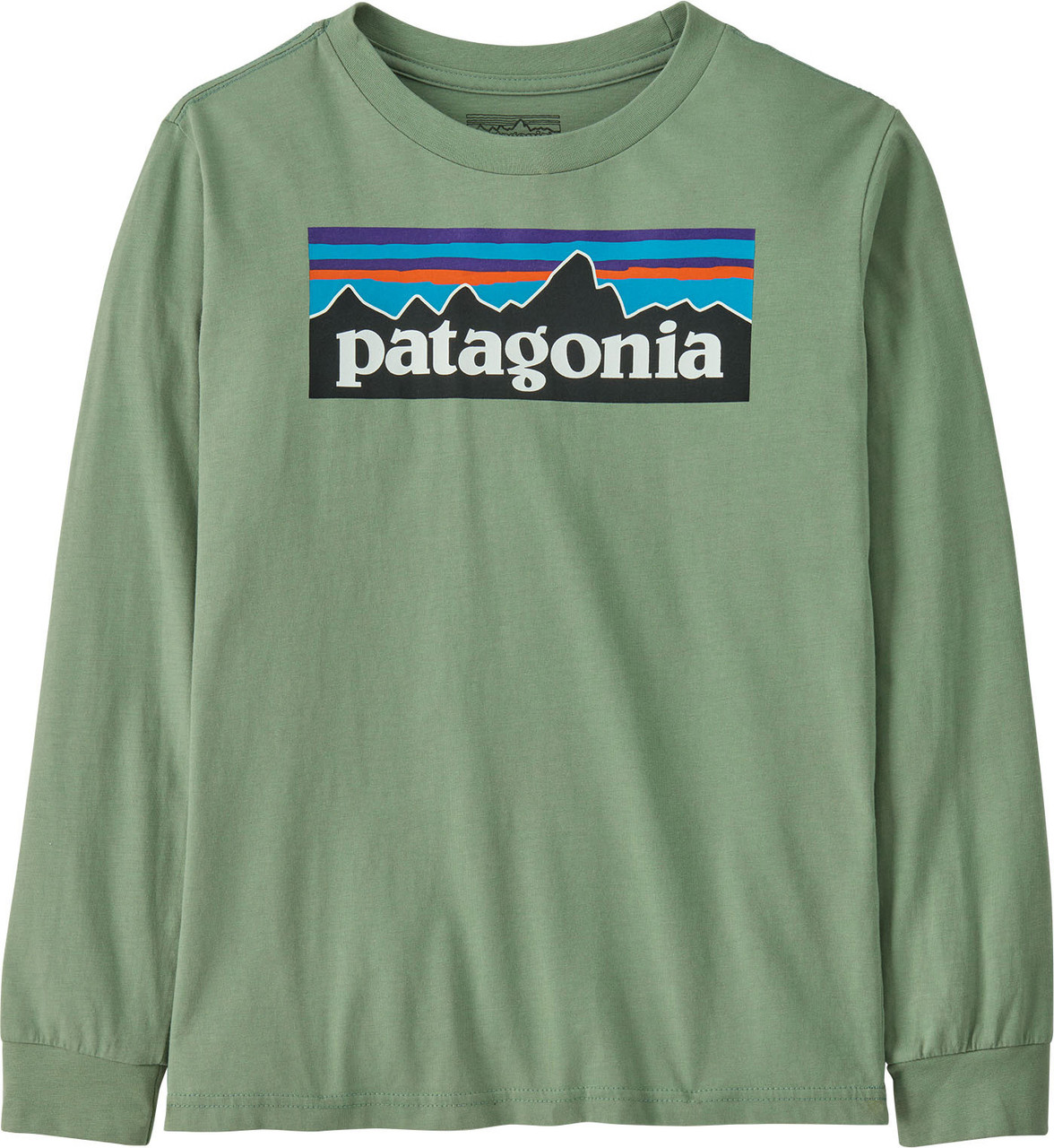 Patagonia Long Sleeve P-6 Logo T-Shirt - Youths