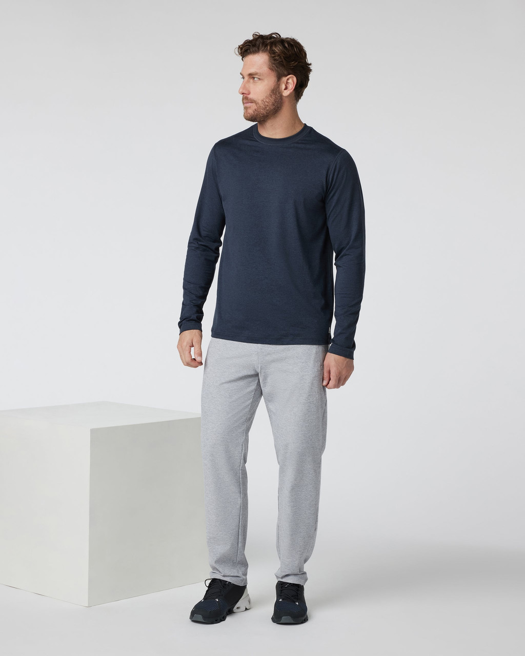 Vuori Ponto Performance Long Sleeve T-Shirt - Men's