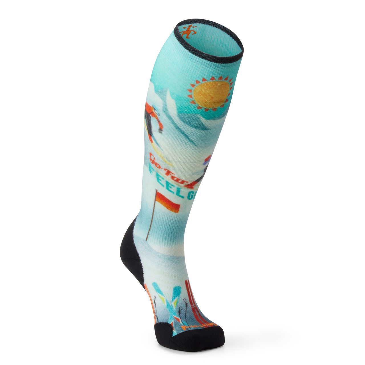 Smartwool Ski Targeted Cushion Snow Bunny Print OTC Socks - Women's