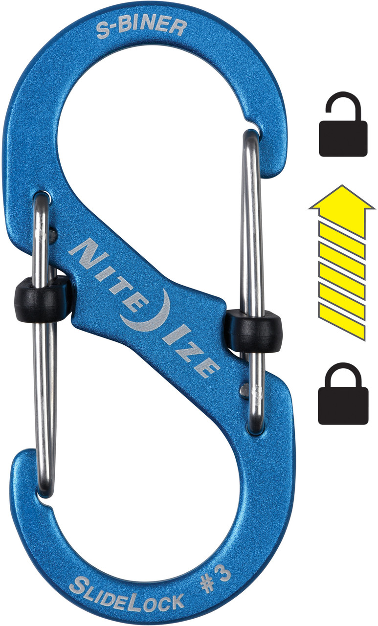 Nite Ize Dual Carabiner SlideLock 3
