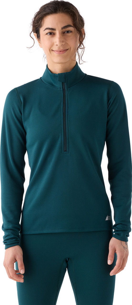 MEC T3 Warmest Base Layer 1/4 Zip Long Sleeve Top - Women's