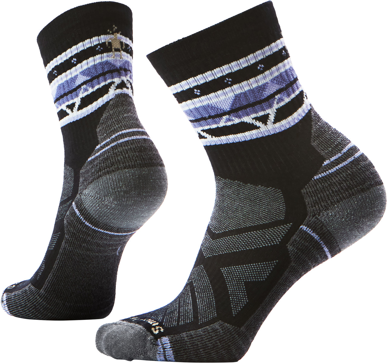 Smartwool Hike Light Cushion Zig Zag Valley Mid Crew Socks - Women's