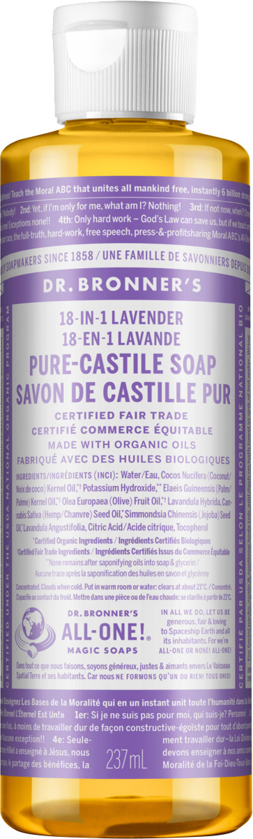 Dr. Bronner's Pure-Castile Liquid Soap 237ml