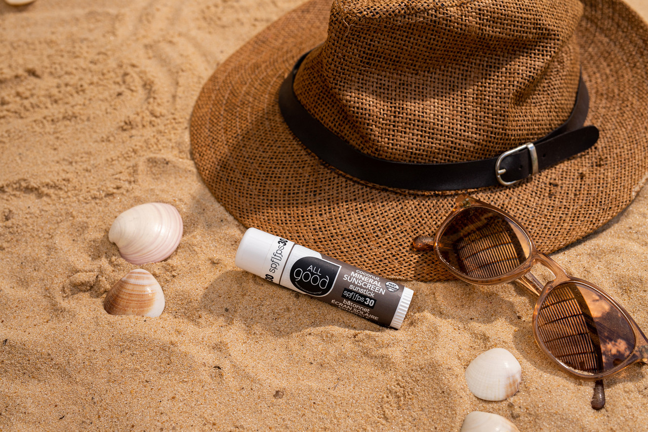 All Good SPF 30 Coconut Mineral Sunscreen Sunstick 17g