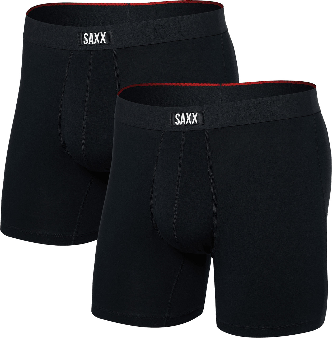 Saxx Vibe Xtra Soft Comfort Boxer Brief Fly 2PK - Unisex