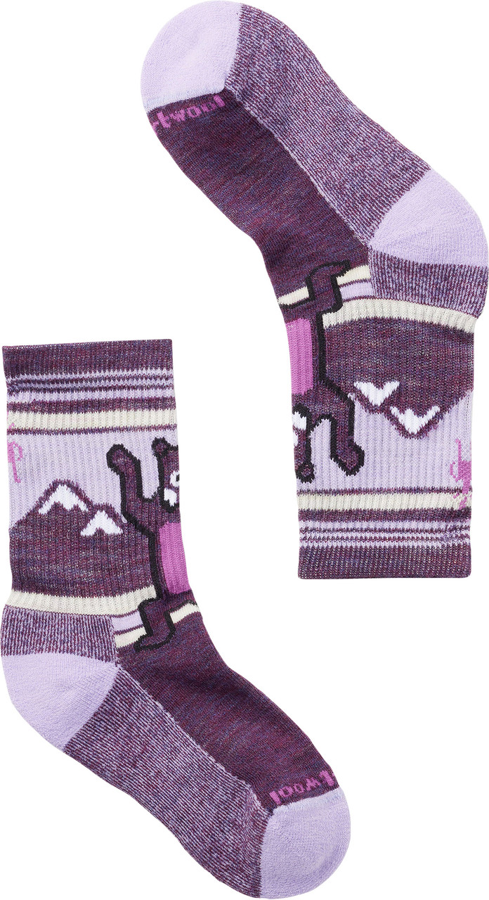Smartwool Hike Light Cushion Hiking Bear Crew Socks - Children to Youths