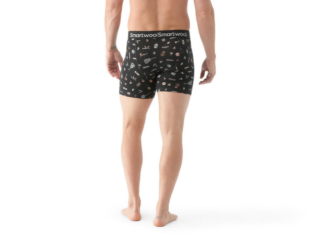 Smartwool Merino Print Boxer Brief Boxed - Men's
