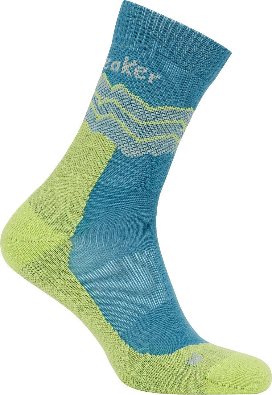 icebreaker Hike+ Medium Crew Across the Peaks Socks - Men's