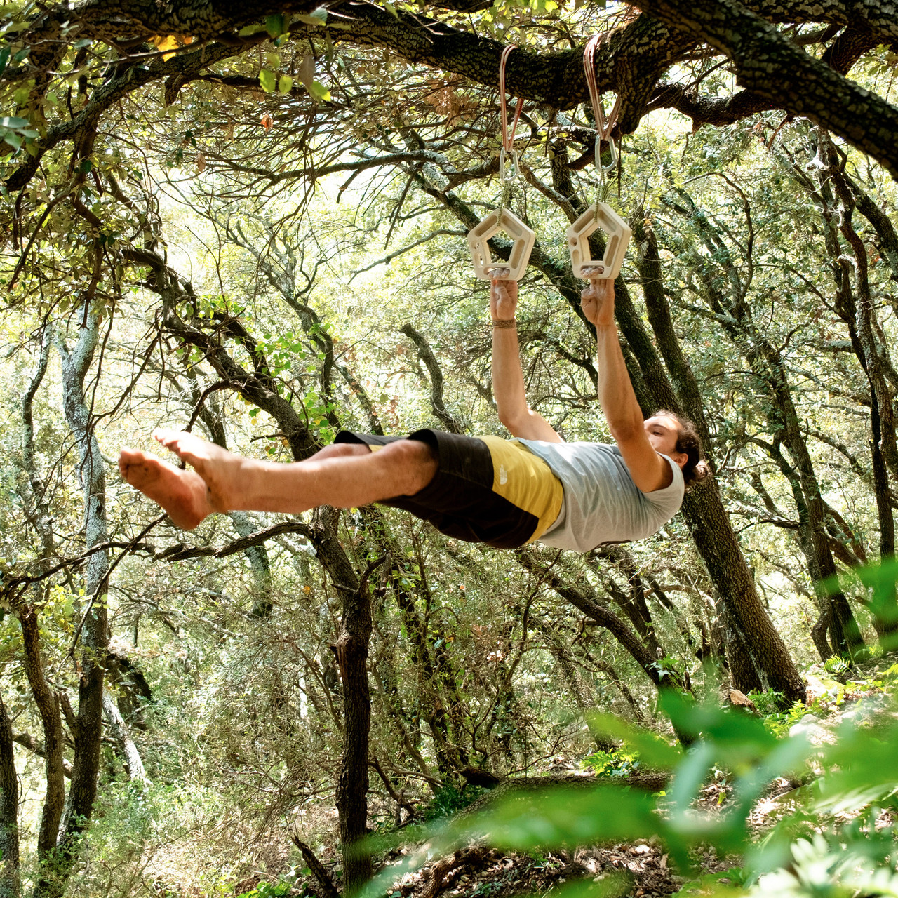 YY Vertical Penta Wood Portable Hangboard