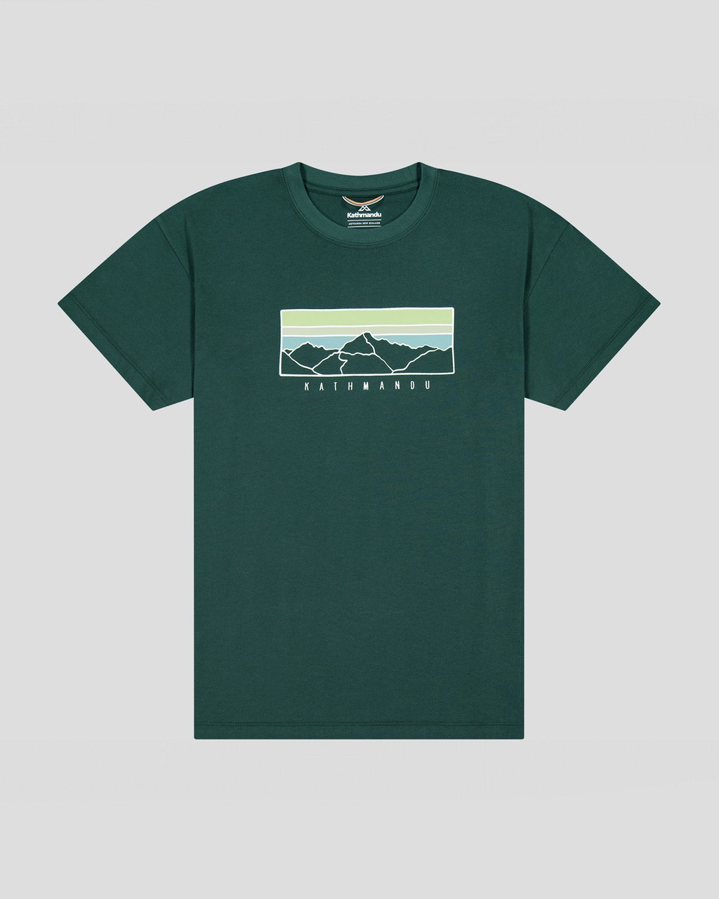 Kathmandu Mountain Sunset Organic Short Sleeve Tee - Women's