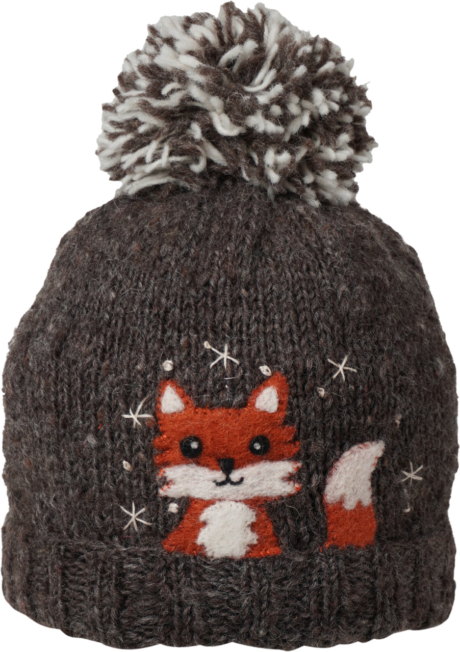 Ambler Peek-a-Boo Hand Knit Toque - Children