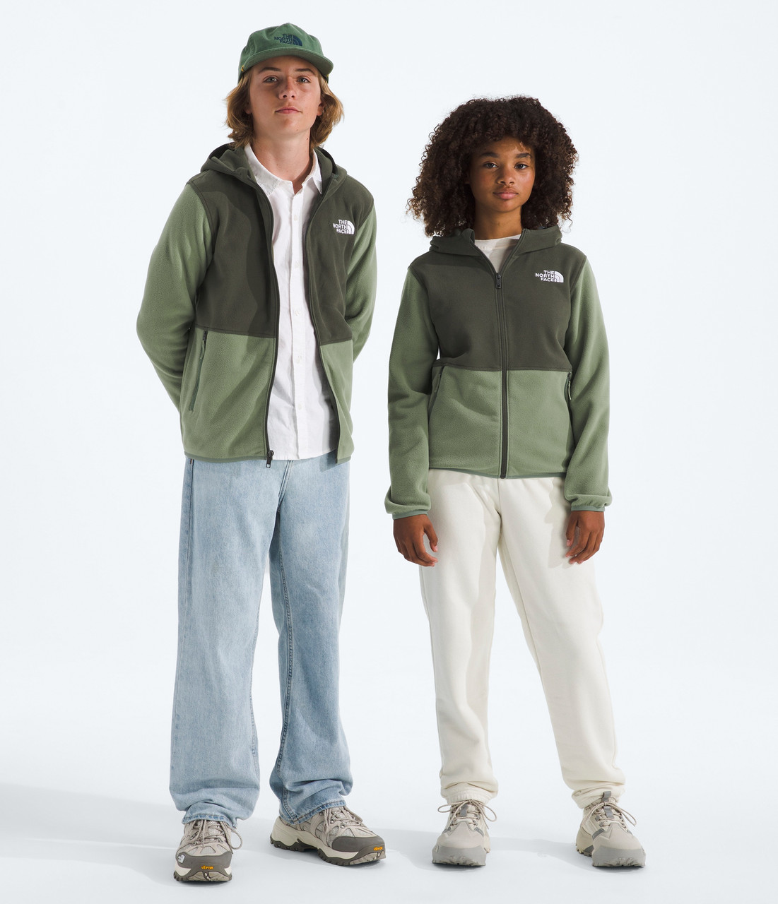 The North Face Glacier Full Zip Hooded Jacket - Youths
