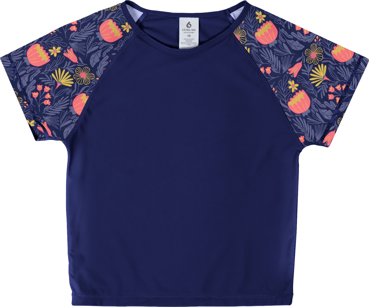 Level Six Eden Short Sleeve Sun Guard - Girls' - Children to Youths
