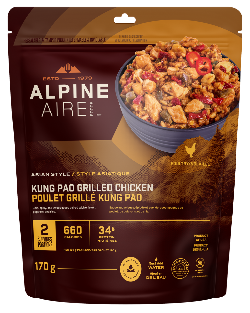 AlpineAire Kung Pao Grilled Chicken