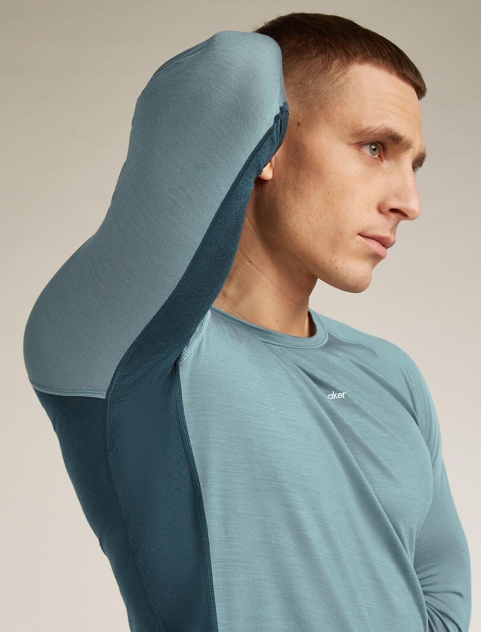 icebreaker 125 ZoneKnit Long Sleeve Crewe - Men's