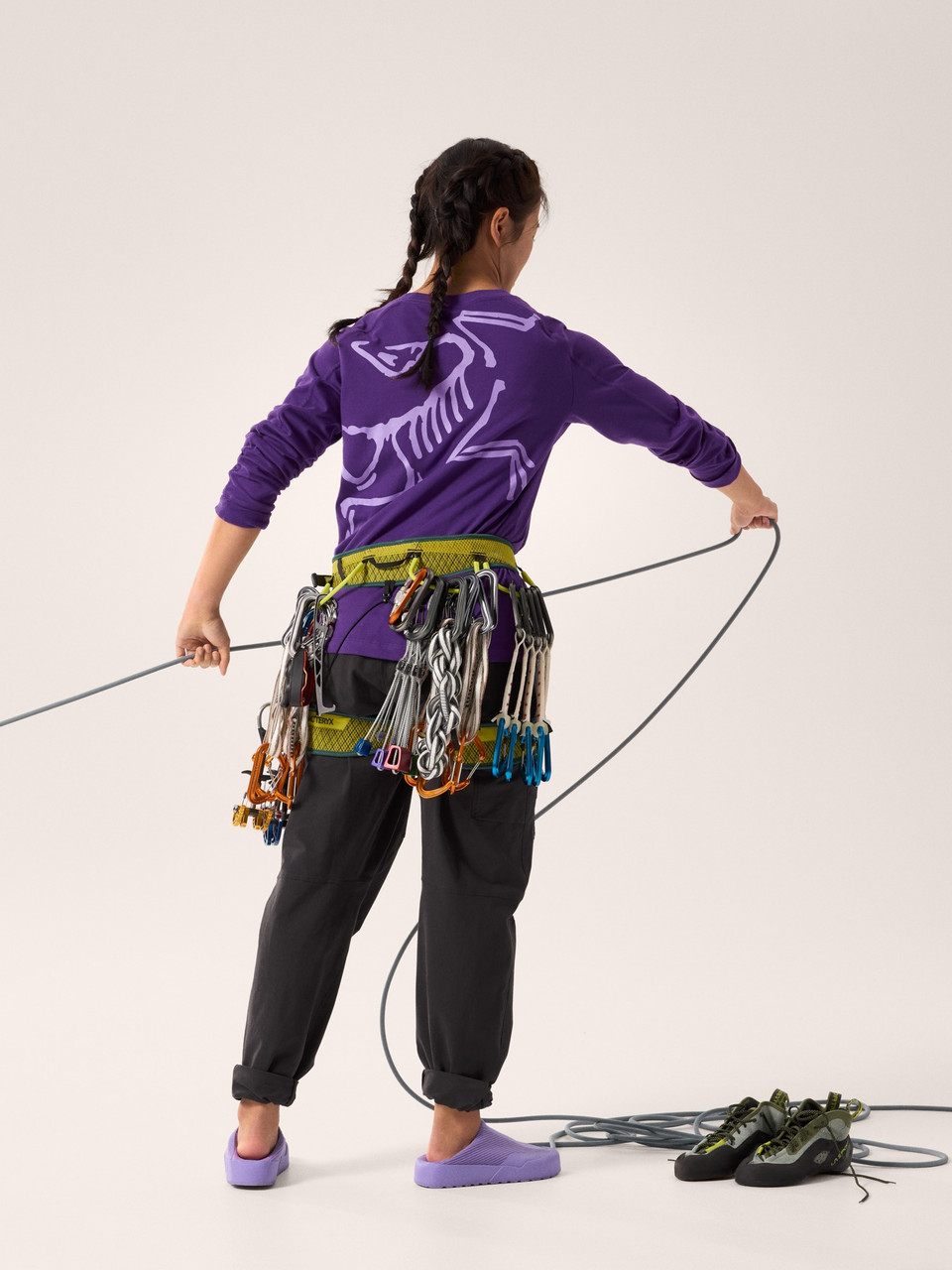 Arc'teryx Kragg Heavyweight Cotton Bird Crew Long Sleeve - Women's